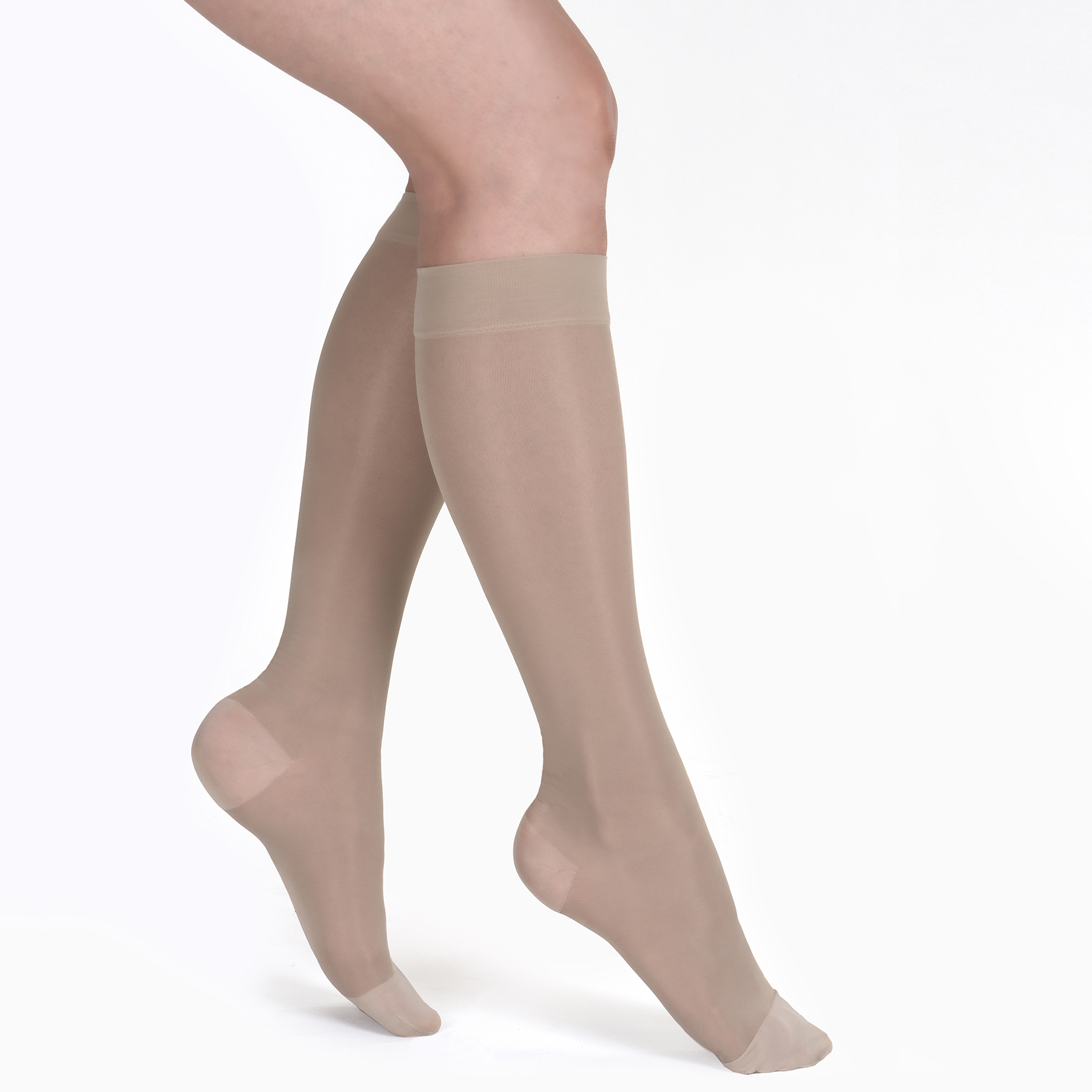 YOURPSPRING STRONG Vital-Kniestrumpf transparent YOURPSPRING STRONG Vital-Kniestrumpf transparent
