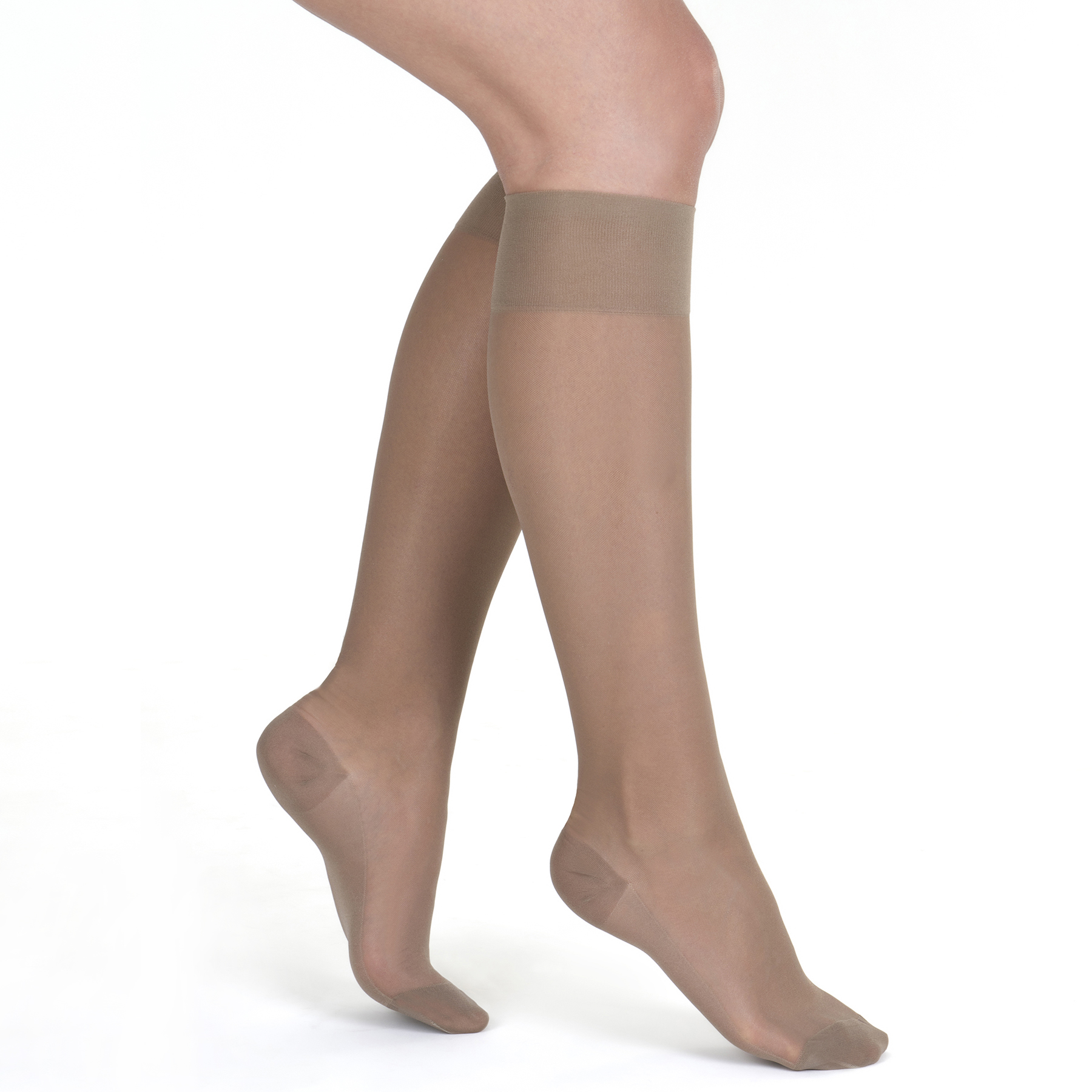 YOURPSPRING LIGHT Vital-Kniestrumpf transparent YOURPSPRING LIGHT Vital-Kniestrumpf transparent